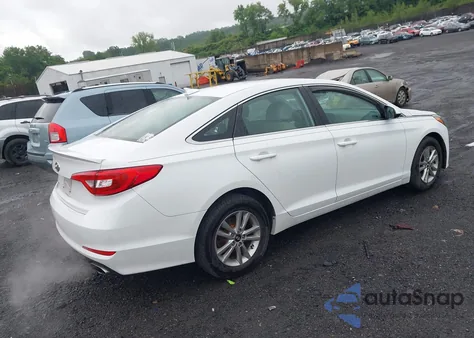 2017 Hyundai Sonata Se из США, поврежденный, VIN 5NPE24AF2HH549983
